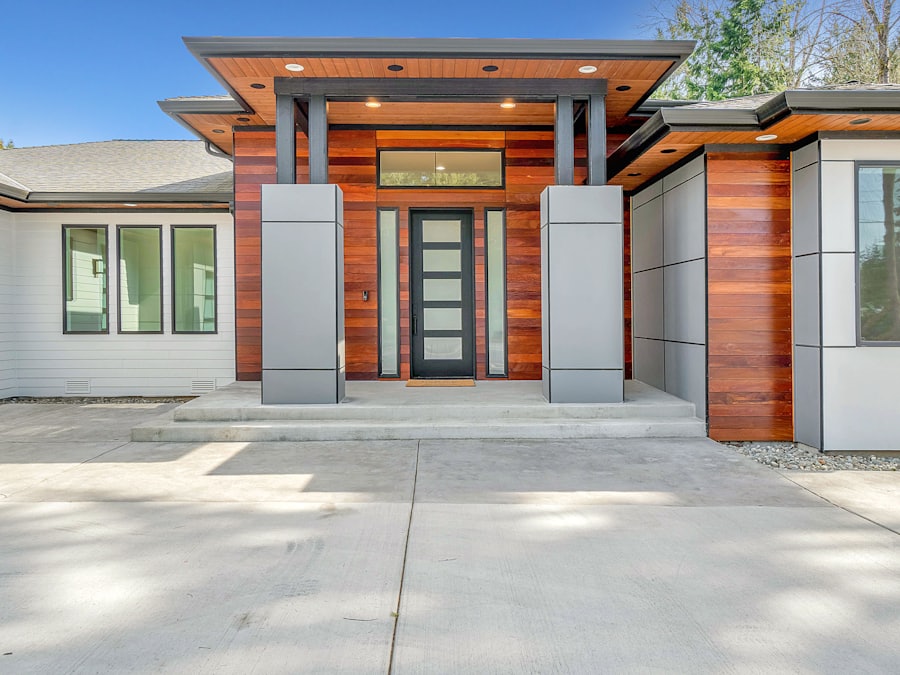 Courtyard Residence custom home in Leander, Texas